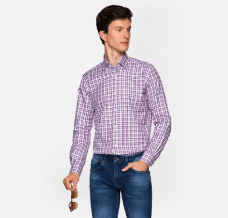 Męska koszula w kratę – stylizacje na każdą okazję od Lancerto