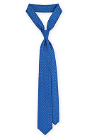 Blue Micro-Pattern Tie