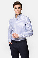 Blue Striped Shirt Perugia