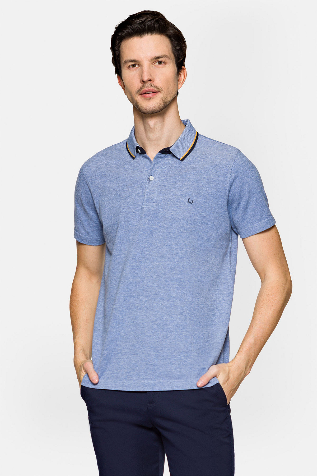 Koszulka Niebieska Polo Hubert