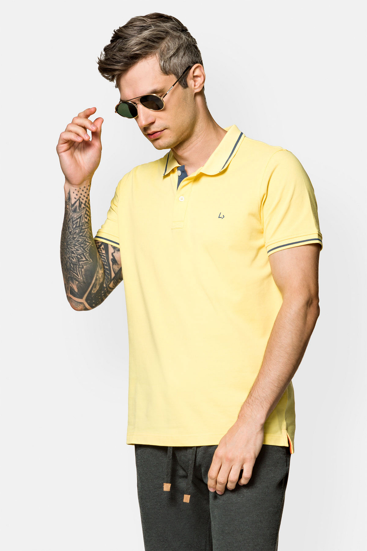 Koszulka Żółta 2 Polo Adrian