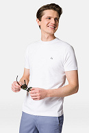 Koszulka Biała z Bawełną Linus