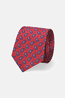 Krawat Czerwony Paisley