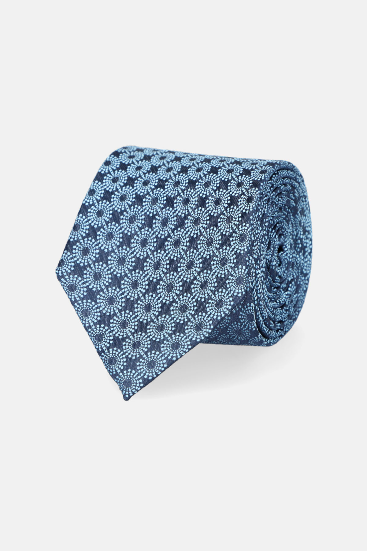 Krawat Niebieski Wzór