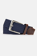 Merano Navy Blue Braided Belt
