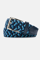 Merano Blue Braided Belt