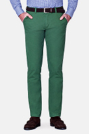 Spodnie chino mono zielony